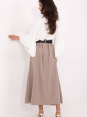 Gonna lunga- Con cintura nera