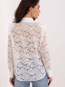 Camicia a manica lunga- In pizzo