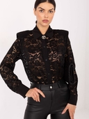 Camicia a manica lunga- In pizzo