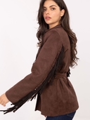 Blazer- Effetto pelle scamosciata