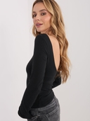 Maglia aderente- Con scollo a barca